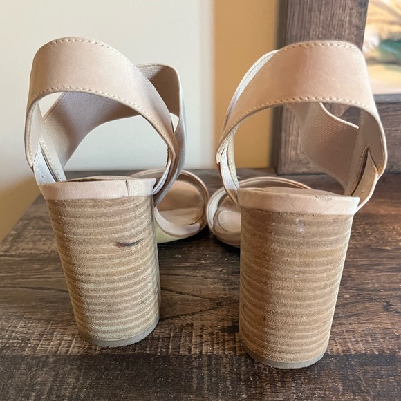 Light pink/nude Aldo block heels - Picture 5 of 5